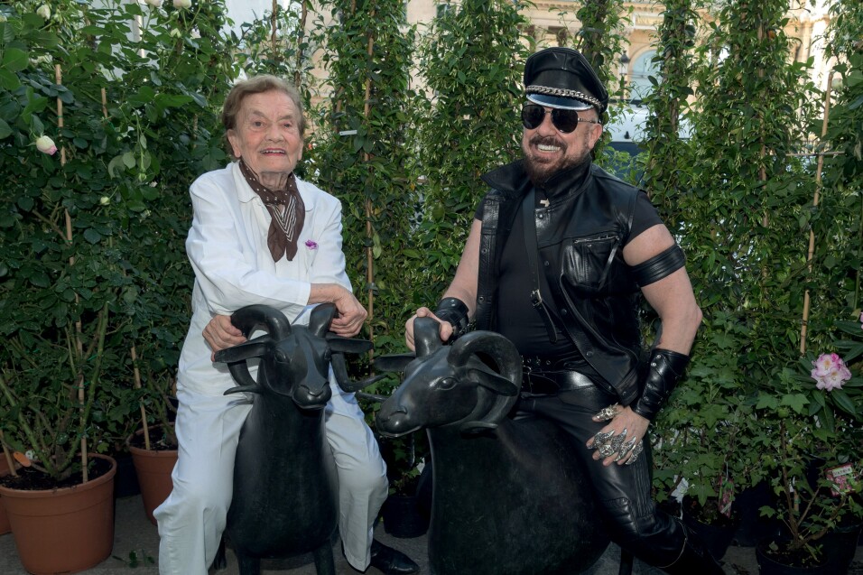 Claude Lalanne and Peter Marino