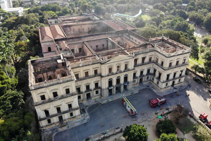 The National Museum in Rio de Janeiro