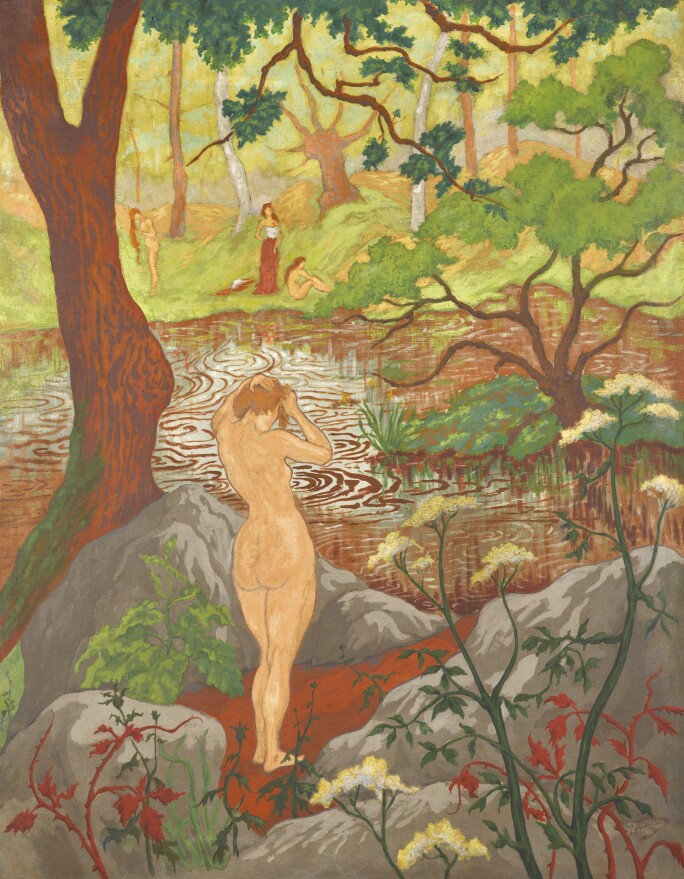 Paul Élie Ranson, Nu se Coiffant au Bord de L'étang
Estimate £300,000–500,000