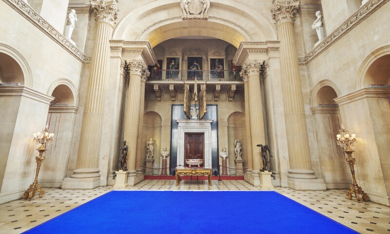 Installation View, Yves Klein at Blenheim Palace