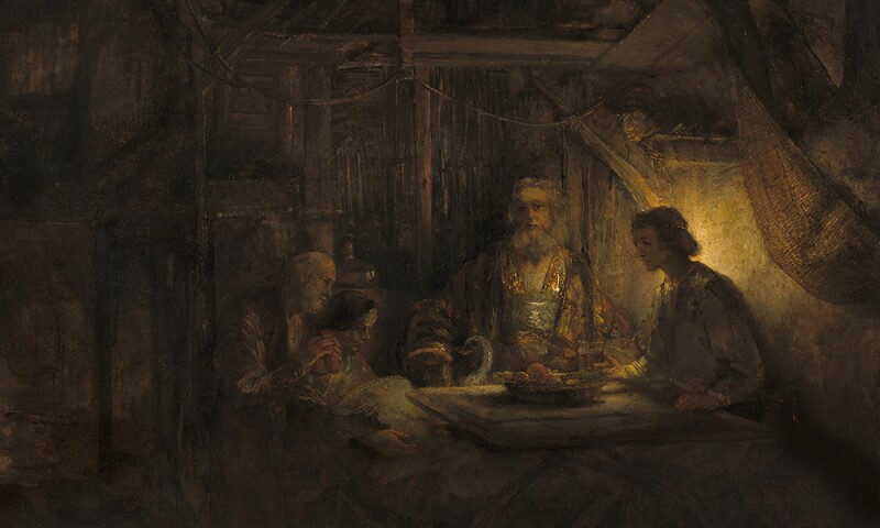 Rembrandt Philemon and Baucis