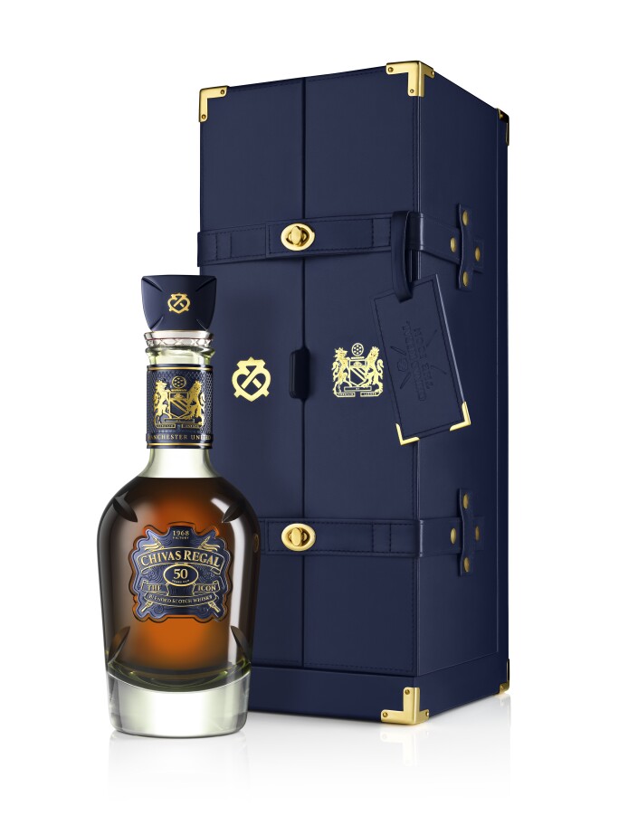 Chivas Regal The Icon, 50th Anniversary Limited Edition, Blended Scotch Whisky, Aged 50 Years.