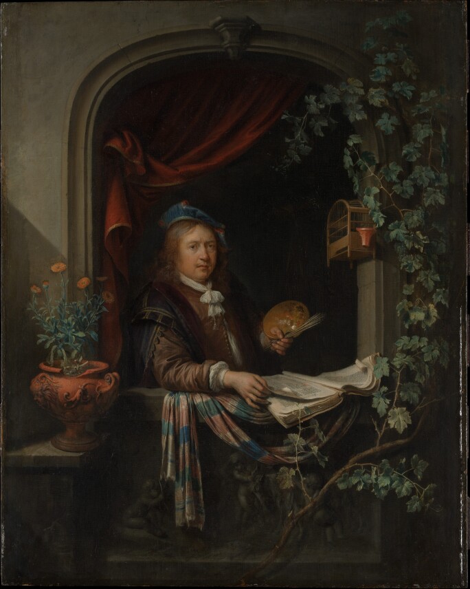 Gerrit Dou, Self-Portrait, ca 1665 (3).jpg