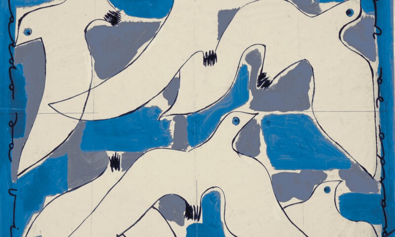 Enrico Paulucci, Gabbiani, 1960.jpg