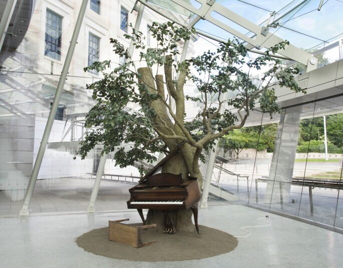 Sanford Biggers, Blossom (2007)