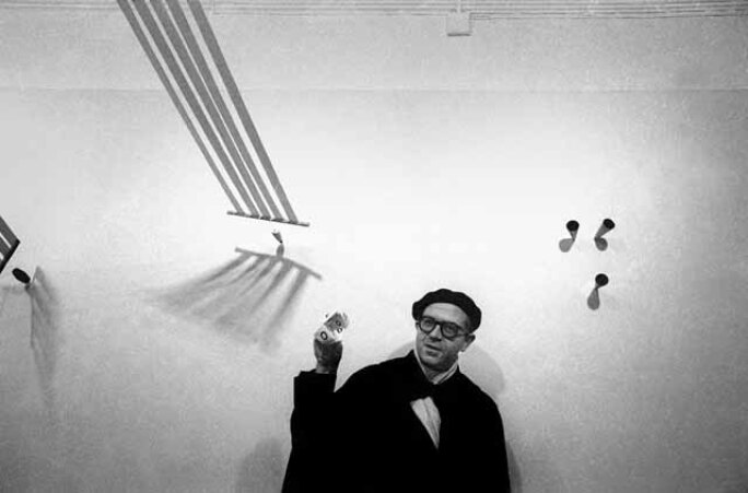 Dom Sylvester Houédard at Signals Gallery 1964