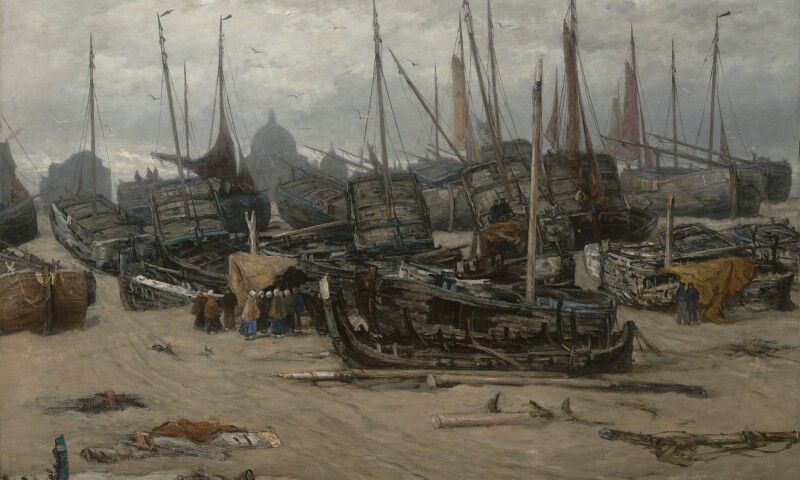 H.W. Mesdag - Na de storm van 1894, 1896.jpg
