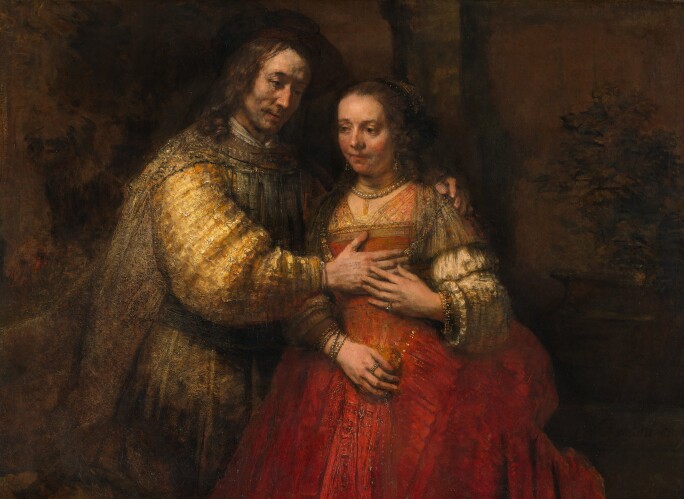 Rembrandt-van-Rijn-The-Jewish-Bride