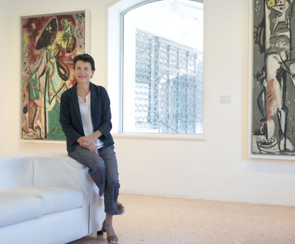 Director of the Peggy Guggenheim Collection, Karole P. B. Vail. Photo: Matteo de Fina.