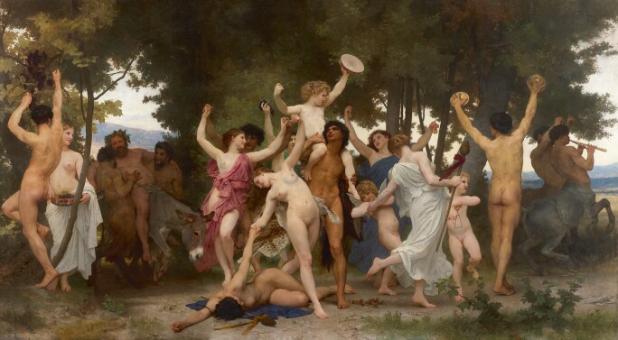 William Bouguereau, La Jeunesse de Bacchus