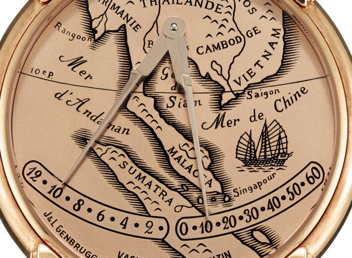 vacheron constantin rose gold watch face in an auction selling vacheron constantin watches