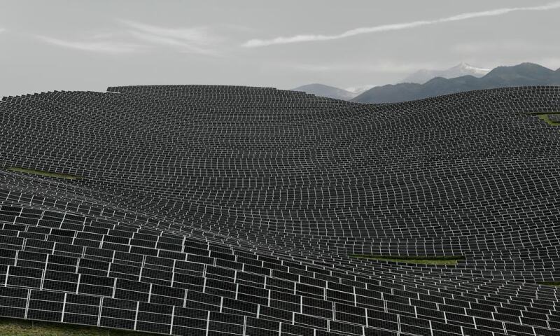 Andreas Gursky, Les Mées