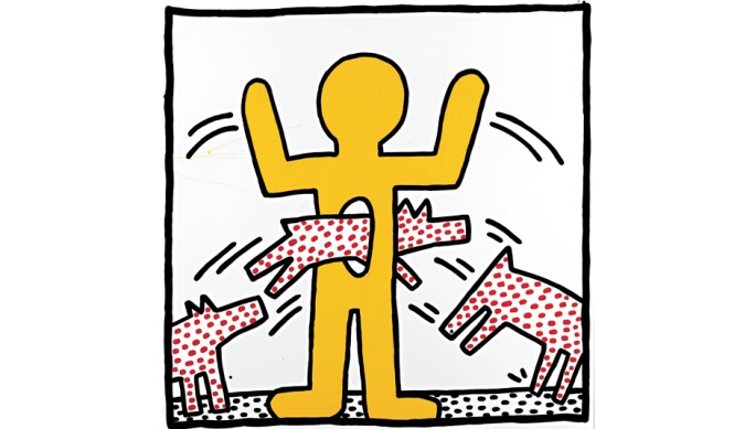 Keith Haring Untitled 1982