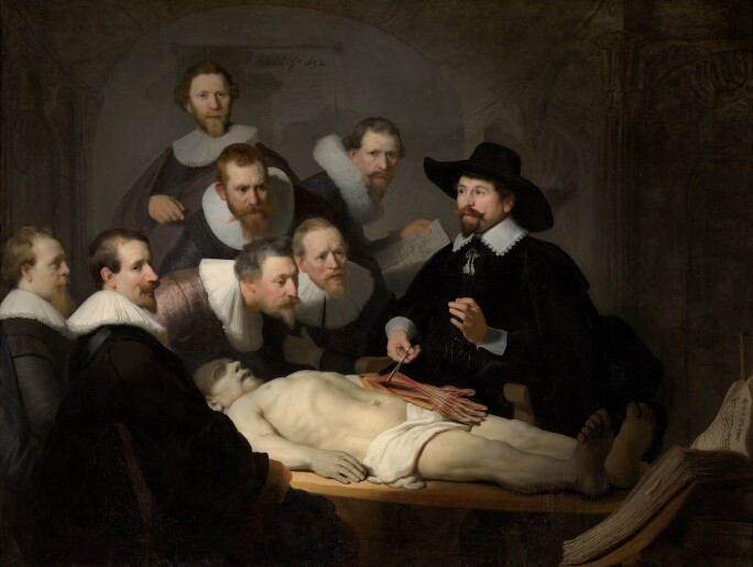 Rembrandt van Rijn, The Anatomy Lesson of Dr Nicolaes Tulp