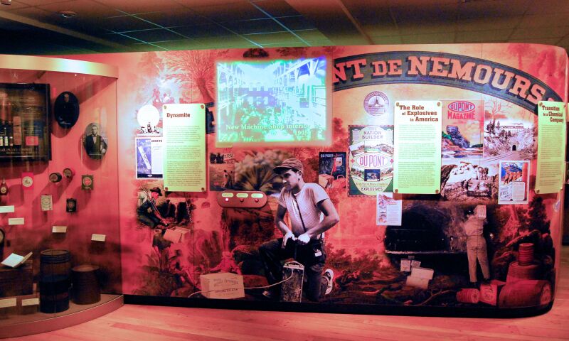 Interior view of the Hagley Museum in Wilmington, DE. Photo: Digitallymade via Wikimedia Commons; CC BY SA 4.0