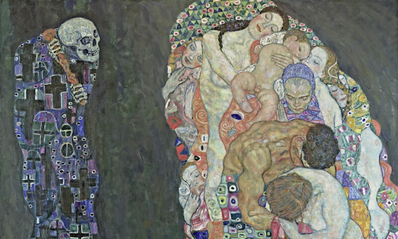 Klimt Death and Life