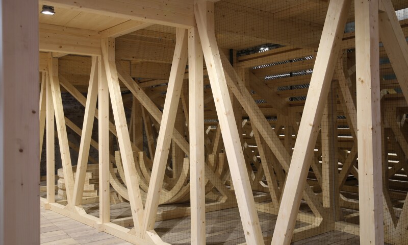 Pavilion of Turkey at the 57th Venice Biennale, 2017, installation view