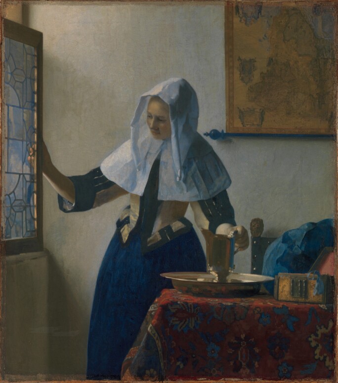 Johannes Vermeer, Young Woman with a Water Pitcher, ca 1662 (4).jpg