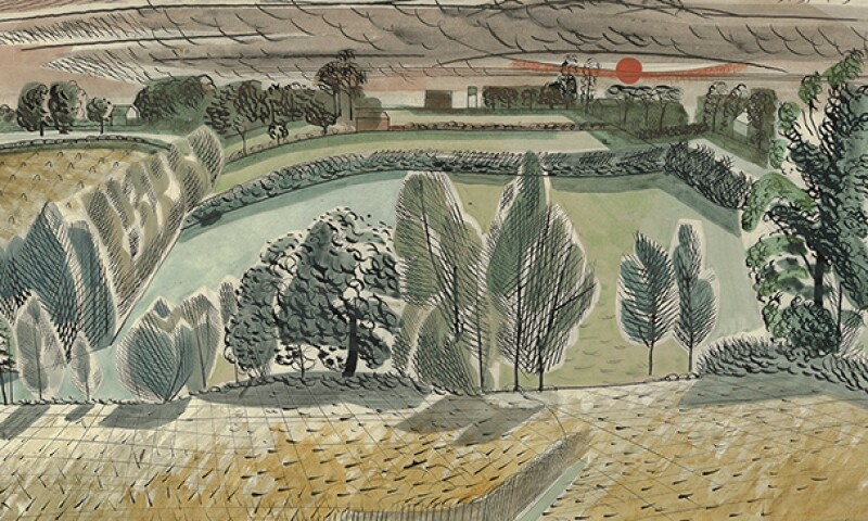 Edward Bawden, Untitled watercolour