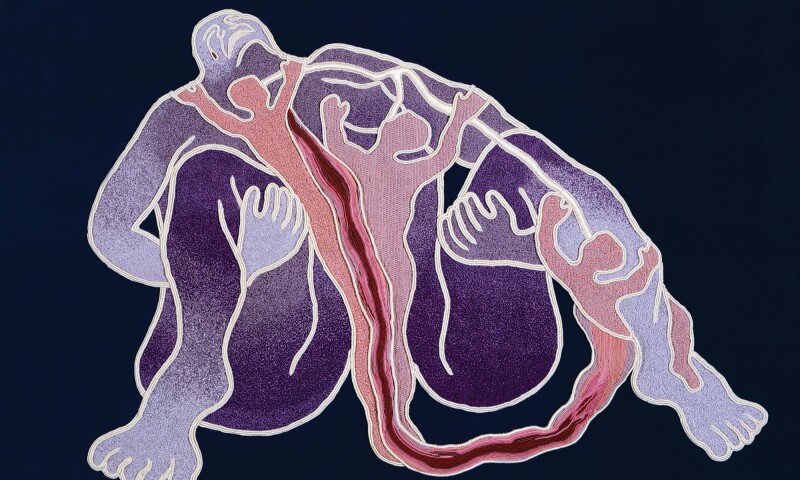Judy Chicago, Birth Tear/Tear, 1984
