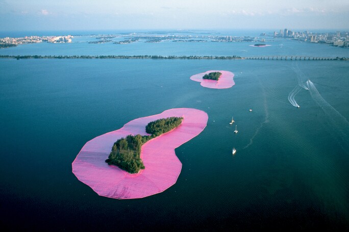 Christo Jeanne-Claude Islands PAMM