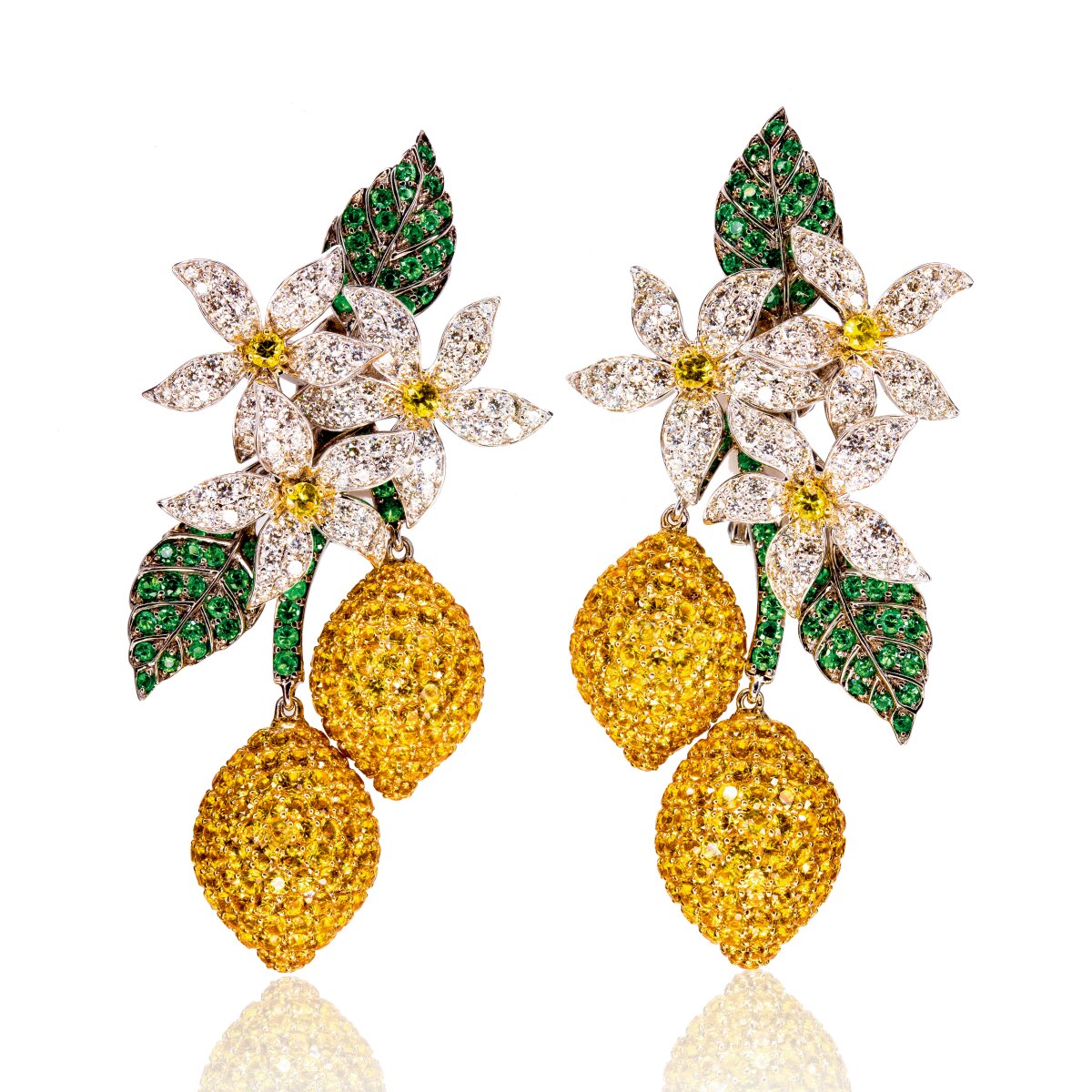 Three of a Kind: Earrings by Michele della Valle