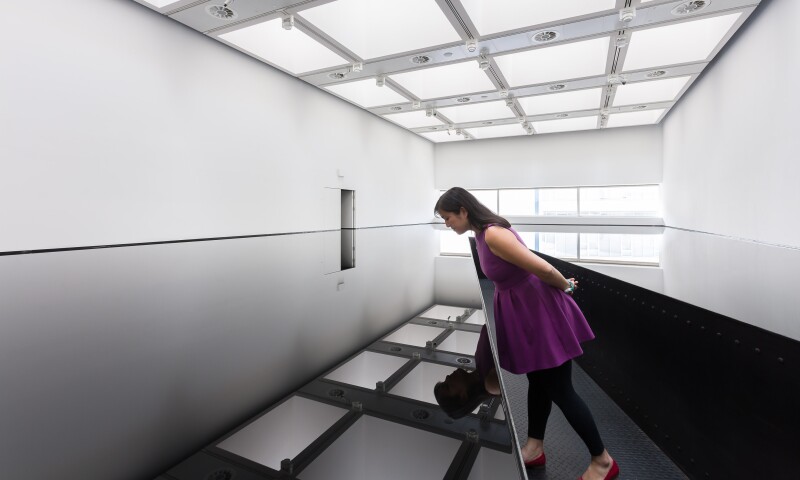 01 Installation view of Richard Wilson_ 20_50, (1987) at Space Shifters, © copyright the artist, courtesy Hayward Gallery 2018. Photo_ Mark Blower.jpg