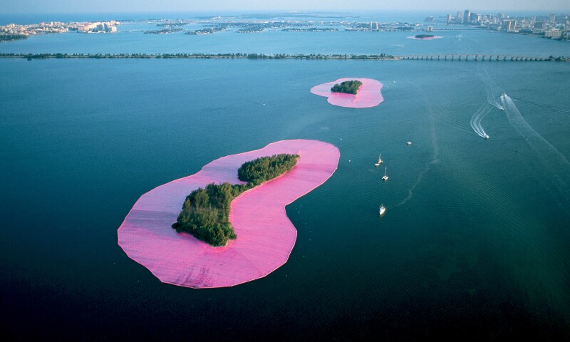 Christo Jeanne-Claude Islands PAMM