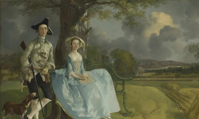 Thomas Gainsborough, Mr. and Mrs. Andrews