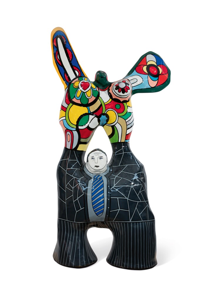 A Niki de Saint-Phalle sculpture