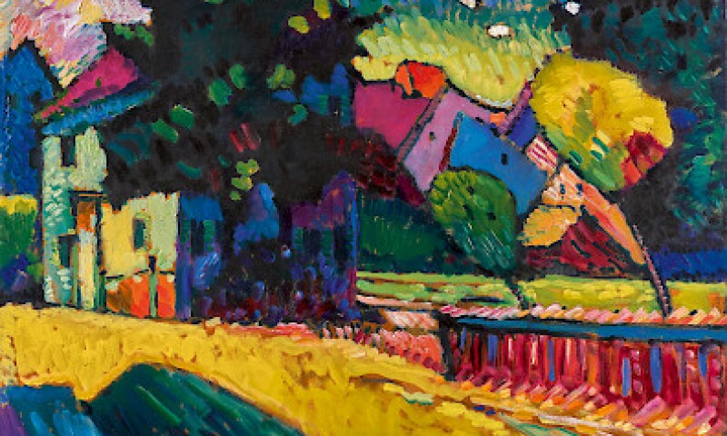 Murnau - Landscape with Green House