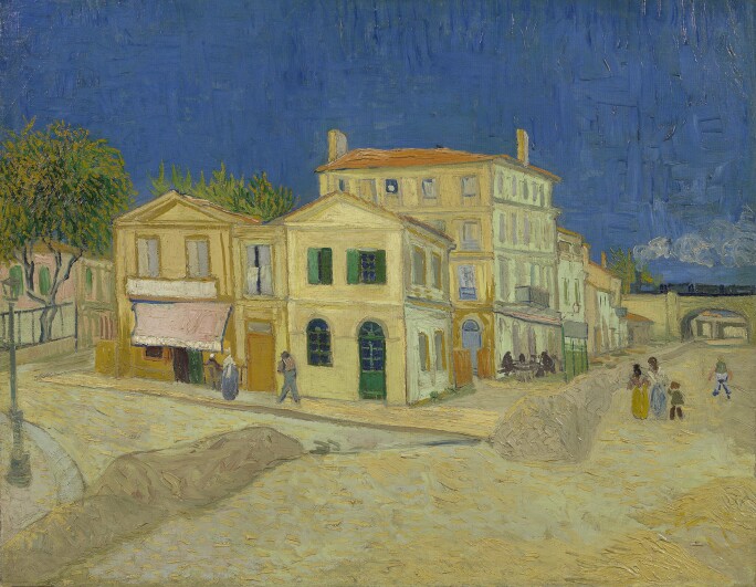 Vincent Van Gogh, The Yellow House (The Street), 1888.
