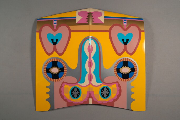 Judy Chicago, Bigamy Hood, 1965, 2011