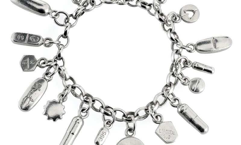 Damien Hirst, bracelet Pill Charm Bracelet, 2004