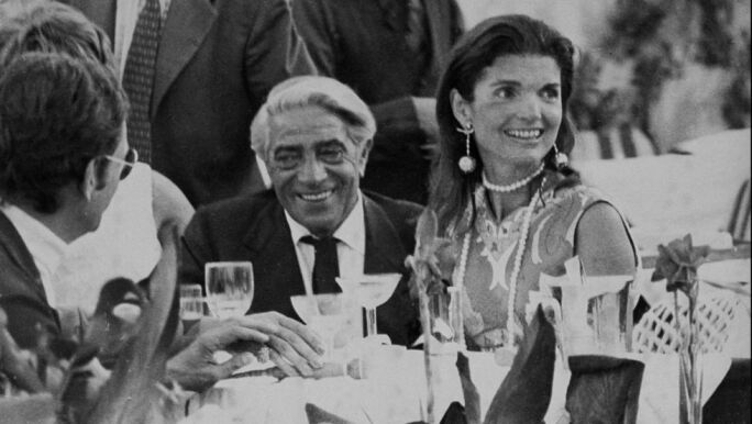 Aristotle and Jacqueline Onassis