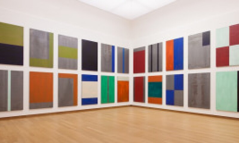 Günther Förg, Ohne Titel, 1991, Collectie Stedelijk Museum Amsterdam ©Estate Günther Förg, Suisse c/o Pictoright Amsterdam 2017