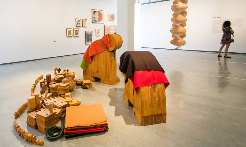 Installation view, Artist Room: Emily Floyd, Museum of Contemporary Art Australia, 2018