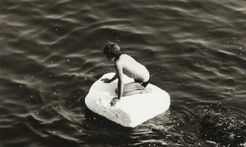 Boy on Raft
