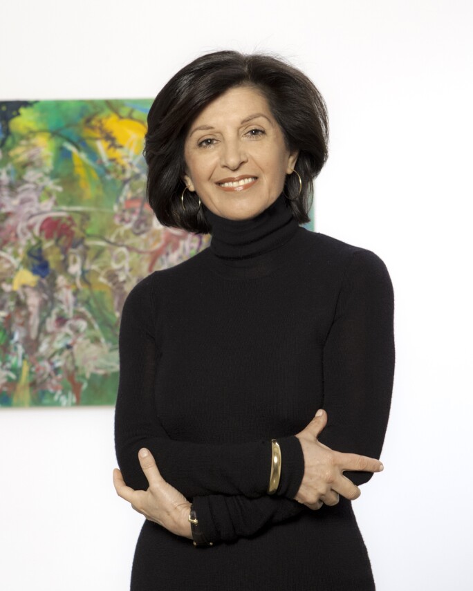 Founder, artistic and executive director of Parasol unit foundation for contemporary art, Ziba Ardalan