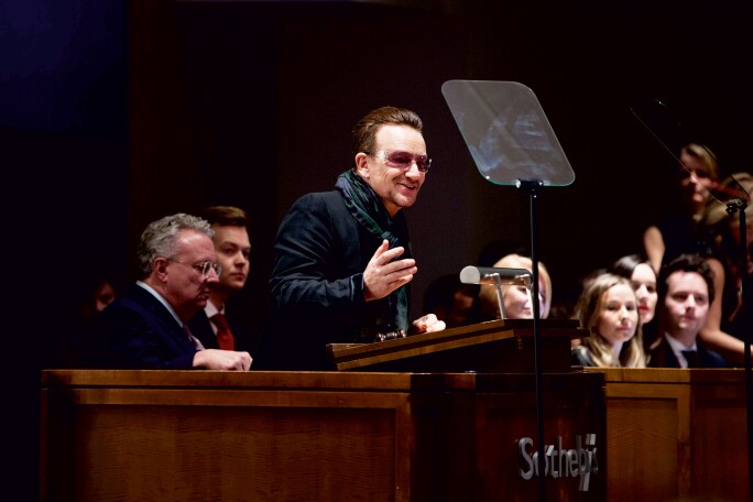 Bono at Sotheby's