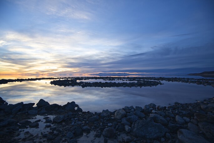Robert Smithson, Spiral Jetty 1970
