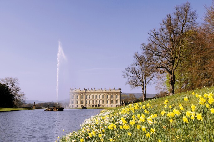 Exterior View, Chatsworth House