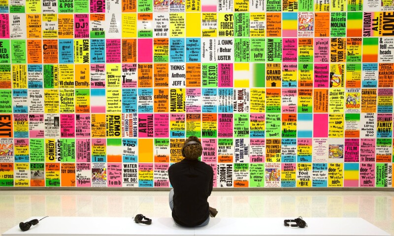 Installation View, Allen Ruppersberg: Intellectual Property 1968-2018,