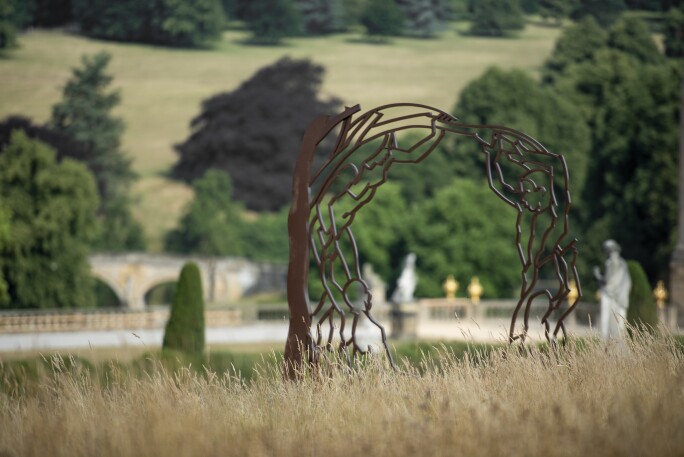 Sculpture from Chatsworth Outdoors exhibition