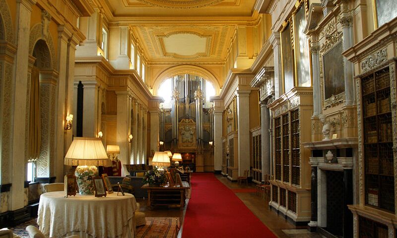 Blenheim Palace, Interior