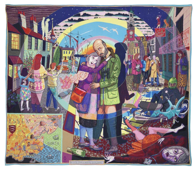 Grayson Perry, In its Familiarity Golden, 2015. Courtesy Paragon Press & Victoria Miro, London.jpg