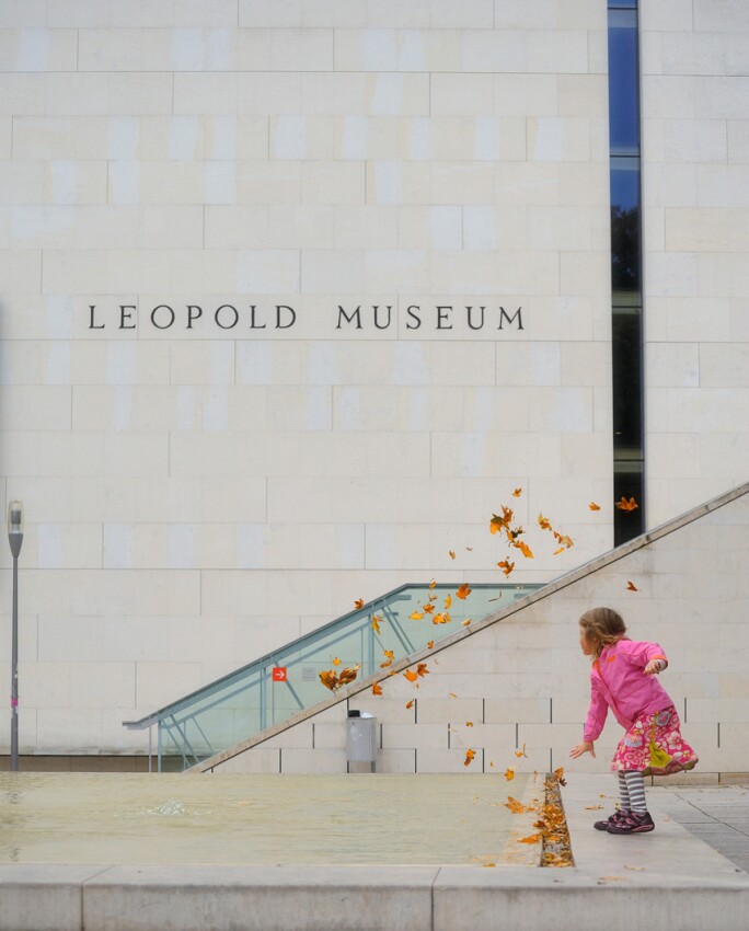 Leopold Museum in the Fall Season.