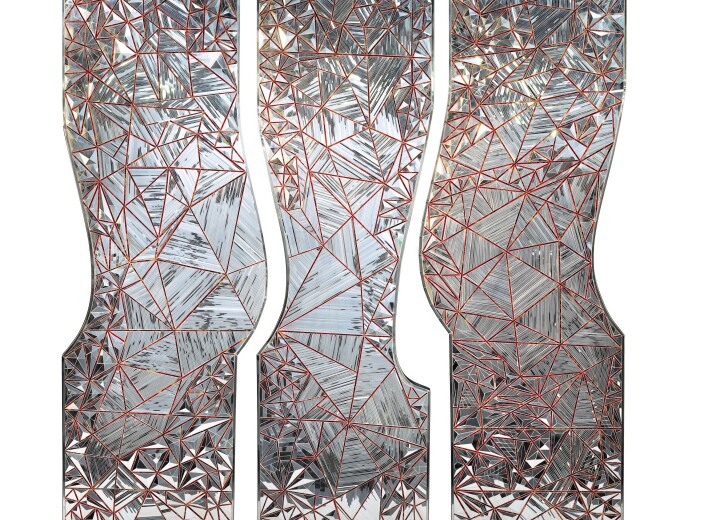 sculpture by Monir Farmanfarmaian in an auction selling contemporary Iranian art