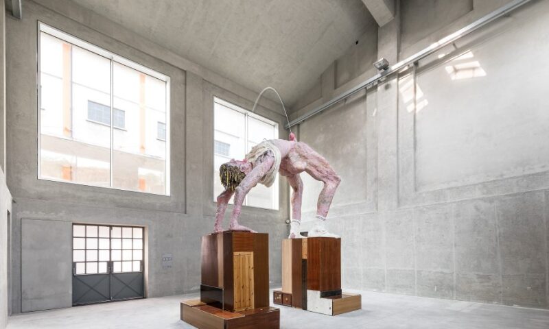 Exhibition view of Slight Agitation 3/4: Gelitin