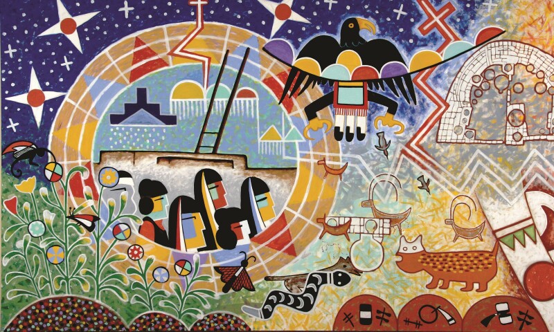 Journey of the Human Spirit – The Emergence (Panel 1)